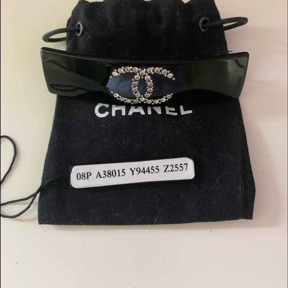 Chanel, authentic, hair clip never used